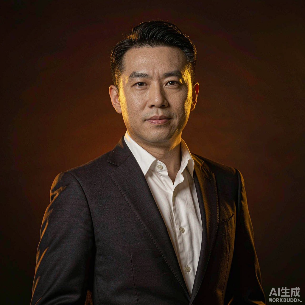 修源药业创始人形象照